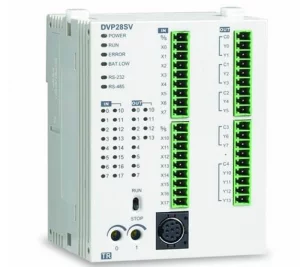 DVP20SX211T 20 Point, 8DI, 6DO, 4AI, 2AO (Transistor), 24V DC Power, 2 шины расширения, USB, SLIM