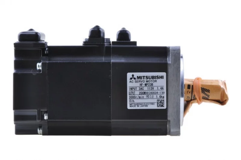 Серводвигатель HF-MP23B оснащен тормозом